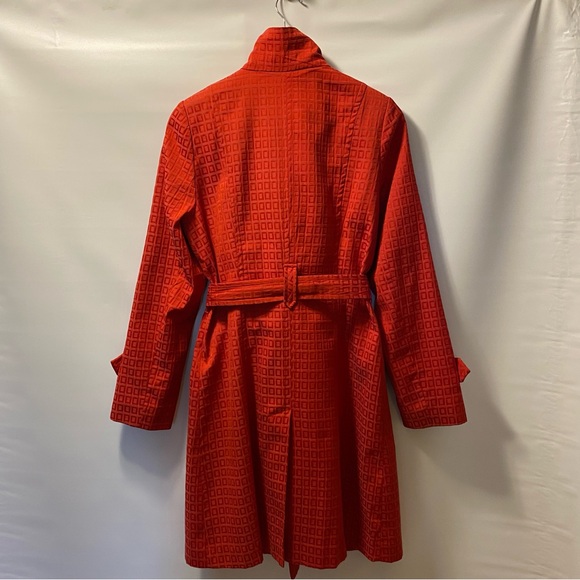 Sz 8- Jessica Stylish Red Trench Coat with Belt - Picture 15 of 15
